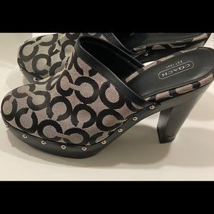Coach Black heels